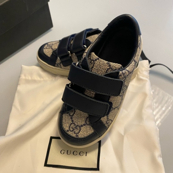 Gucci Kids Sneakers – like New/ Box & Dust Bag – Size 25 - Picture 10 of 11